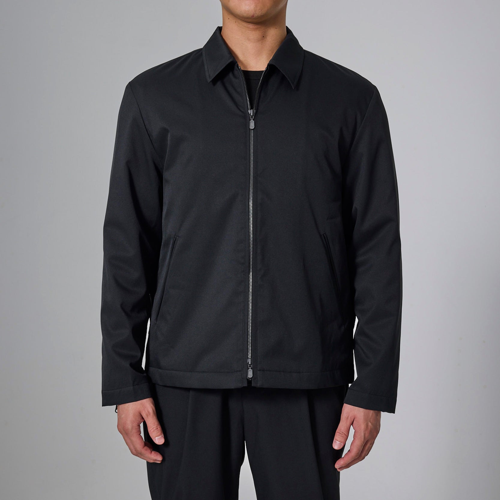 ultimex × polartec] washable zip half coat – Macqlo