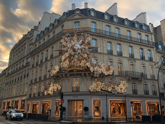 DIOR☆ノエルの風景｜Comme d'habitude 〜パリ・東京行ったり来たり