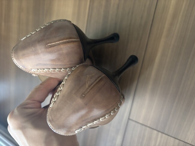 GIORGIO ARMANI☆ヌーディーなパンプス｜Comme d'habitude 〜パリ