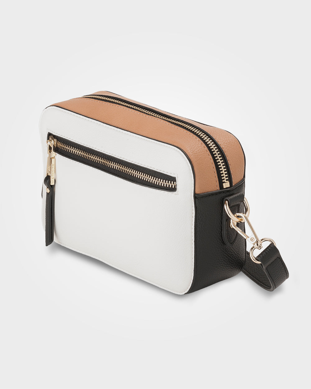 Nina Zip Front Camera Crossbody Bag – Madison Accessories