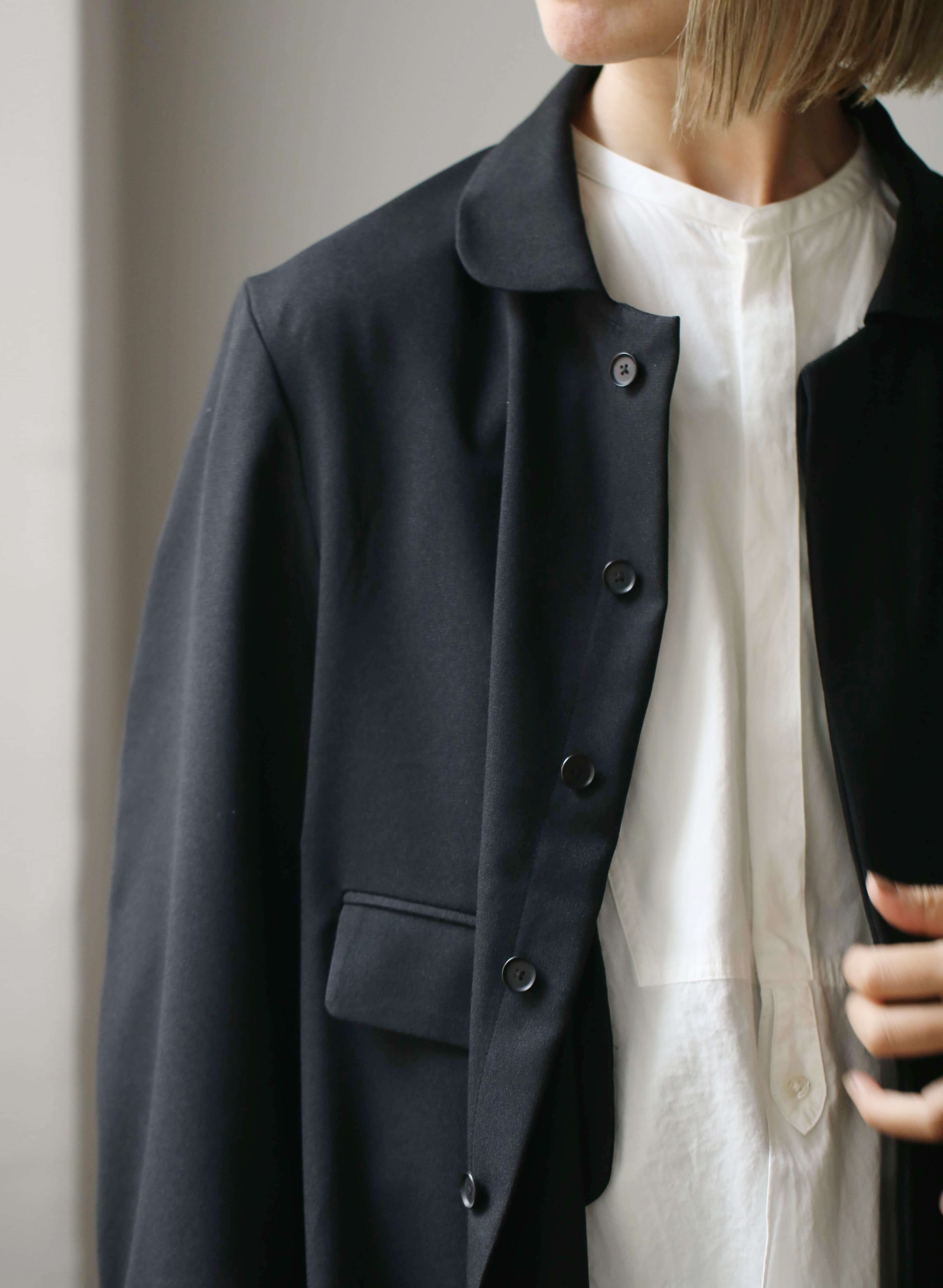 スリッポンコート BLACK」「Slip-on Black」soutiencollar（ステン