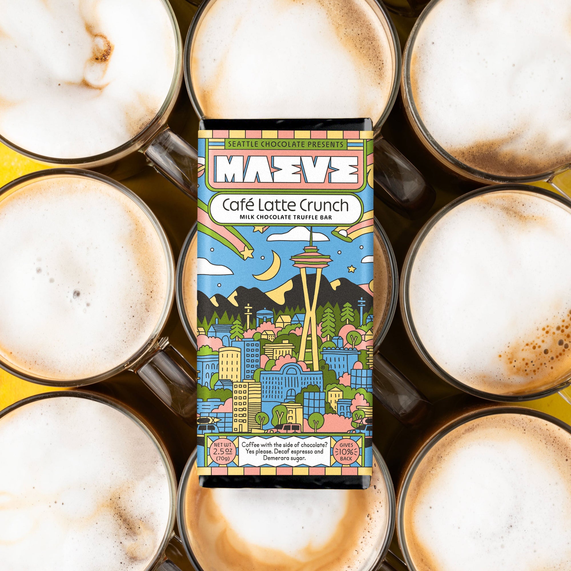 Coffee Chocolate Bar | Shop Milk Chocolate Truffle Bars by Maeve