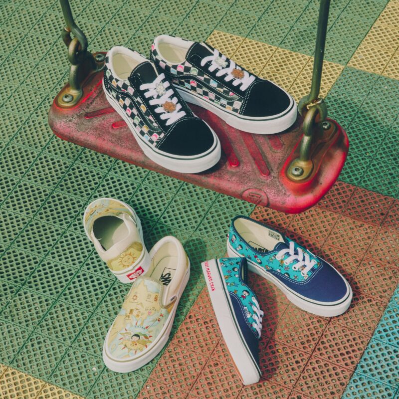 スケボーまるちゃん♡「ちびまる子ちゃん」「コジコジ」とVansによる初