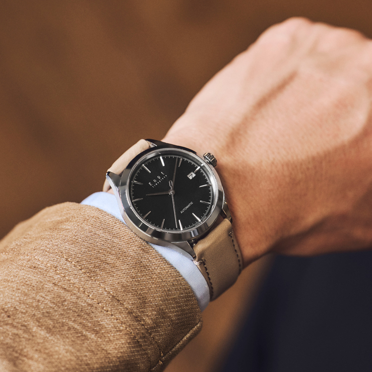 Knot AT38シリーズ 日本製機械式時計 38mmドレスウォッチ サファイア