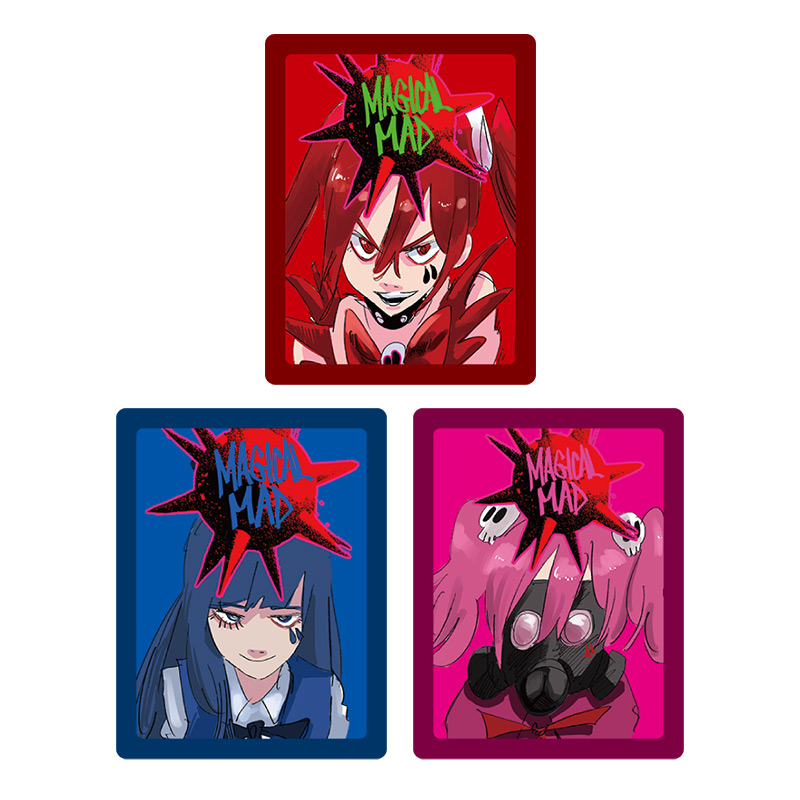 ピンズ（アナーキー／ブルー／ピンク）｜GOODS - TVアニメ「魔法少女