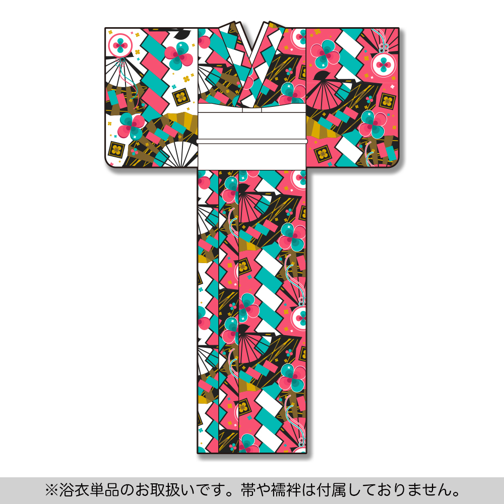 グッズ]マジカルミライ 2020 夏まつり／マジカル浴衣 唐紅（からくれ