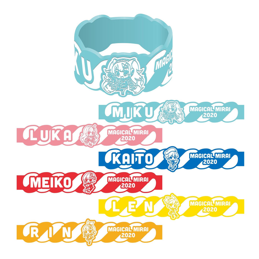 グッズ]マジカルミライ 2020 Winter Festival/ラバーバンド【6種