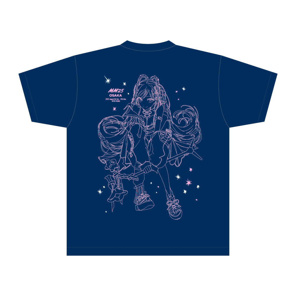 グッズ]マジカルミライ 2025 オフィシャルTシャツ OSAKA ver.｜初音