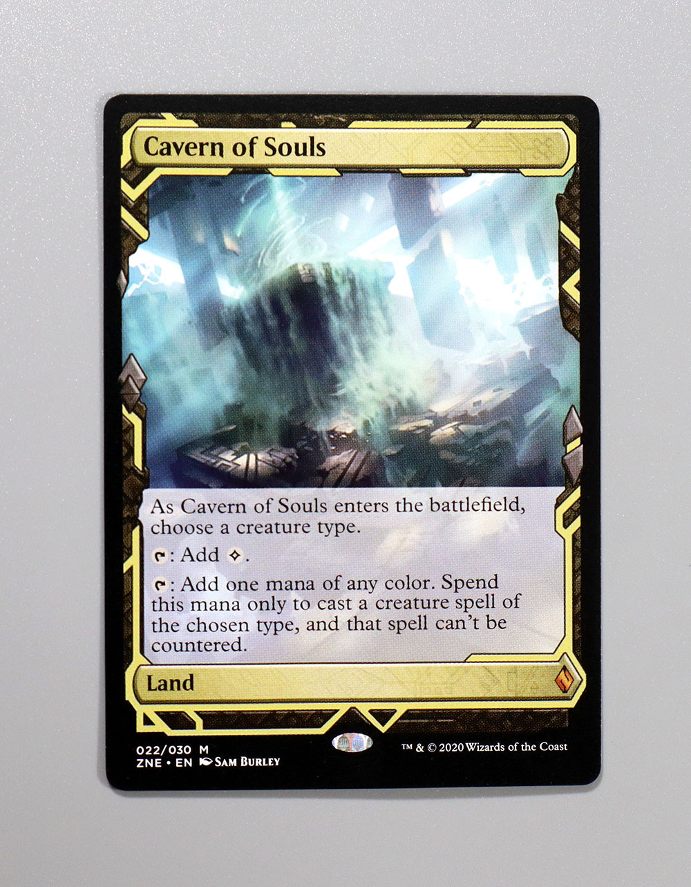 Cavern of Souls #022 Holo from Zendikar Rising Expeditions (ZNE