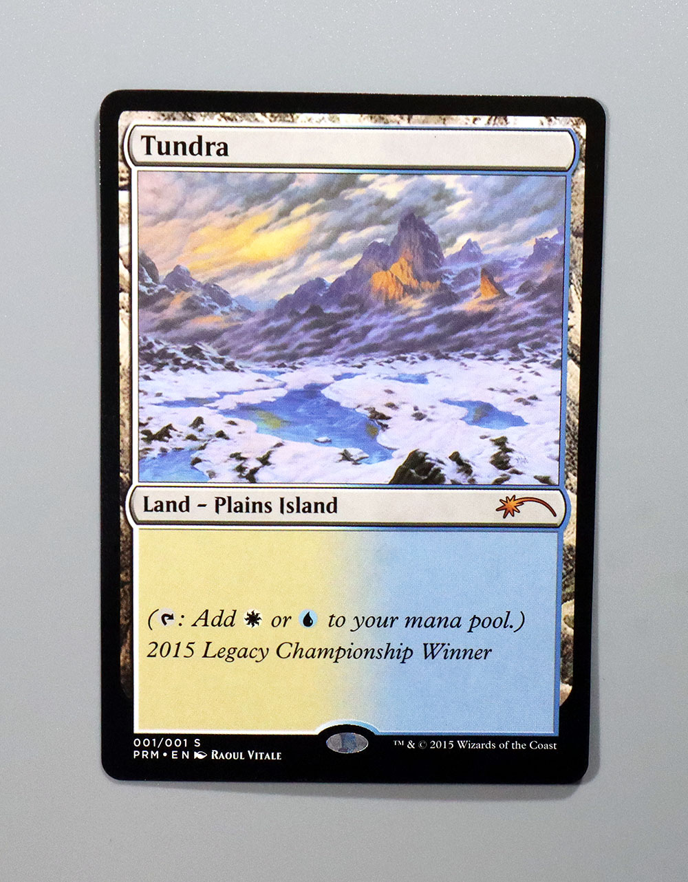Tundra #001 Holo from Legacy Championship (OLGC) MTG Proxy - magic