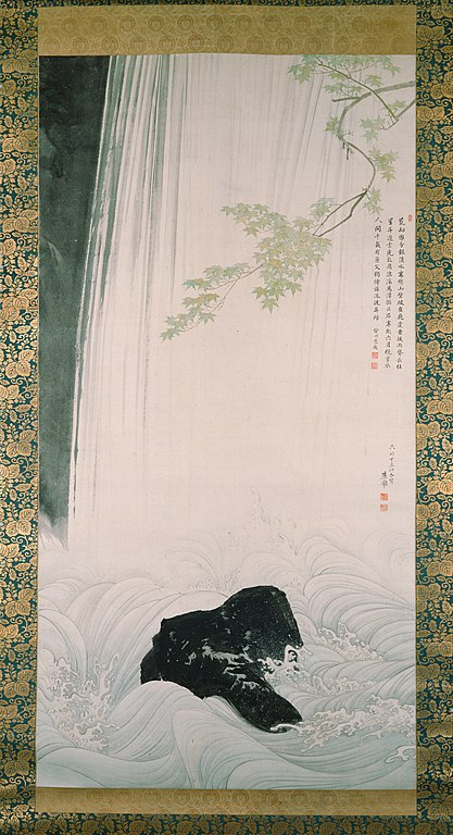 涼しさを画いて見せよう” 円山 応挙 作『青楓瀑布図』を鑑賞する - 私