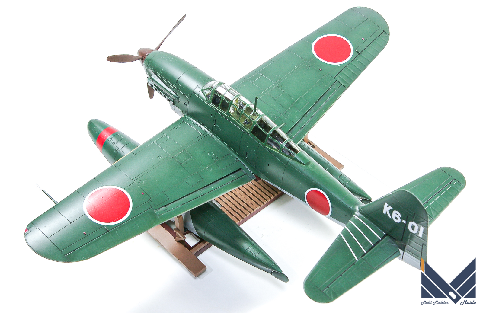タミヤ 1/48 特殊攻撃機「晴嵐」完成 TAMIYA M6A1 Seiran | 模型工房M