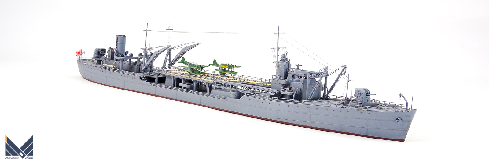 アオシマ 1/700 日本海軍給油艦「速吸」完成品 HAYASUI AOSHIMA | 模型