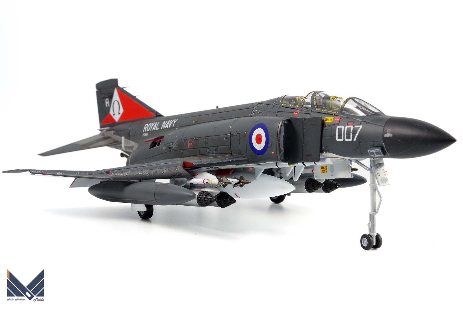 エアフィックス 1/72 ブリティッシュ・ファントム 完成品 FG.1 AIRFIX