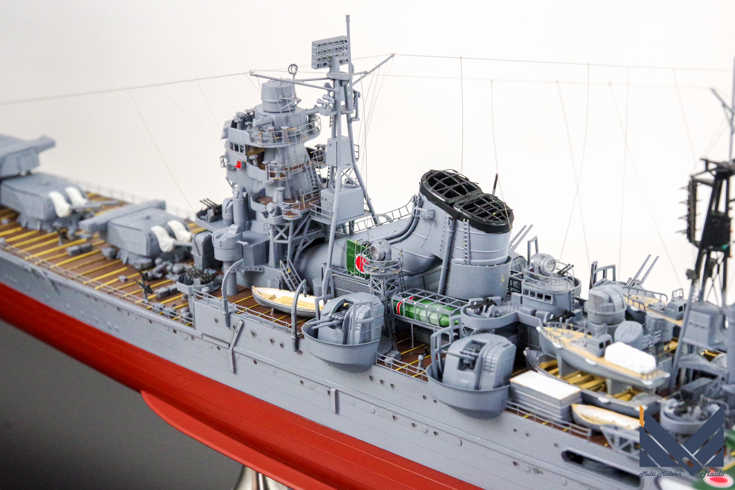 タミヤ 1/350 重巡洋艦「利根」完成品 tamiya tone | 模型工房M