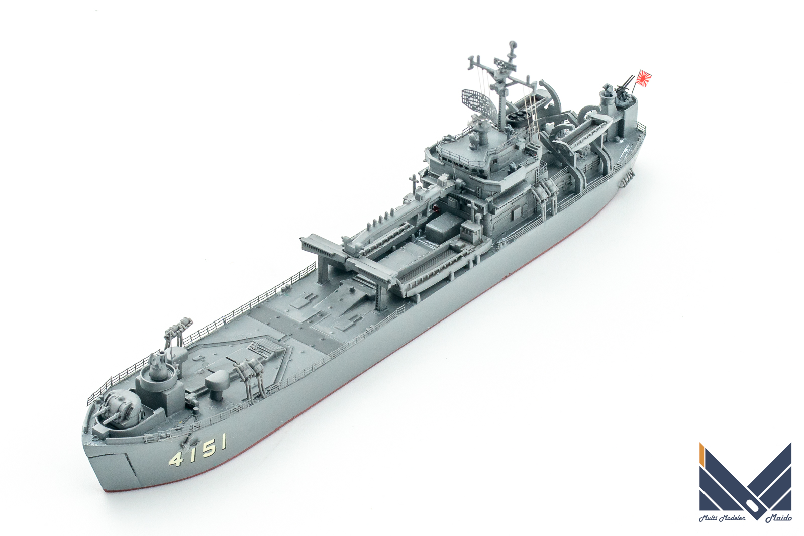 ピットロード 1/700 海上自衛隊 輸送艦 みうら 完成品 MIURA JMSDF