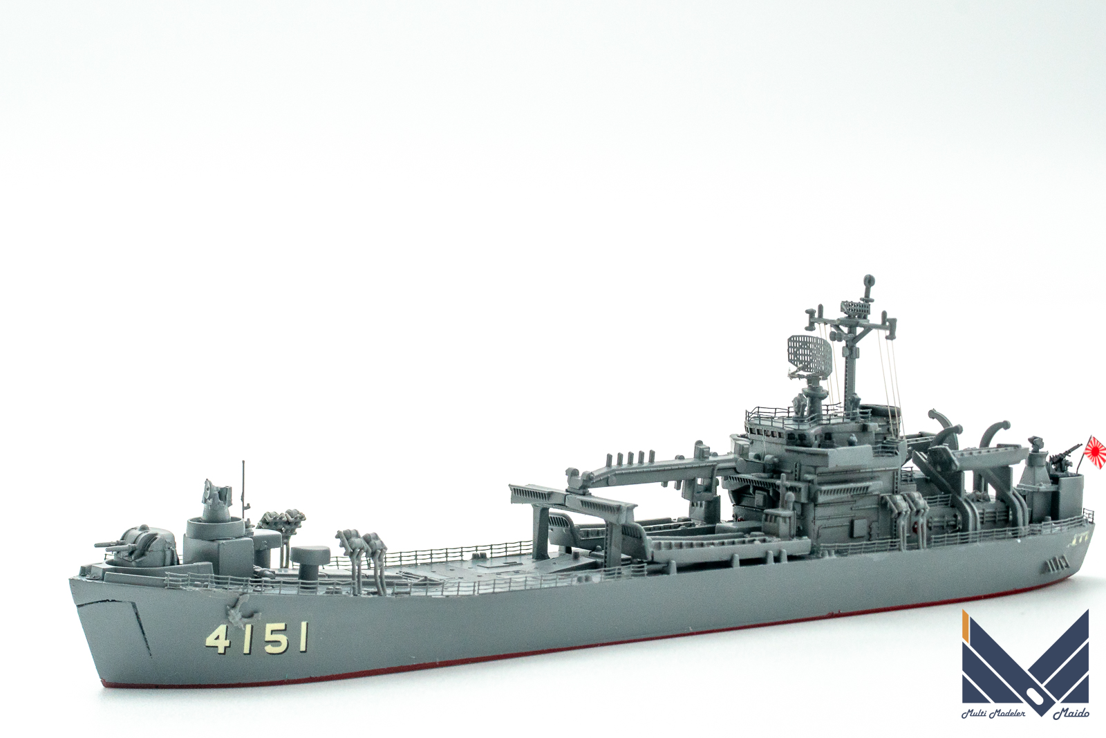 ピットロード 1/700 海上自衛隊 輸送艦 みうら 完成品 MIURA JMSDF