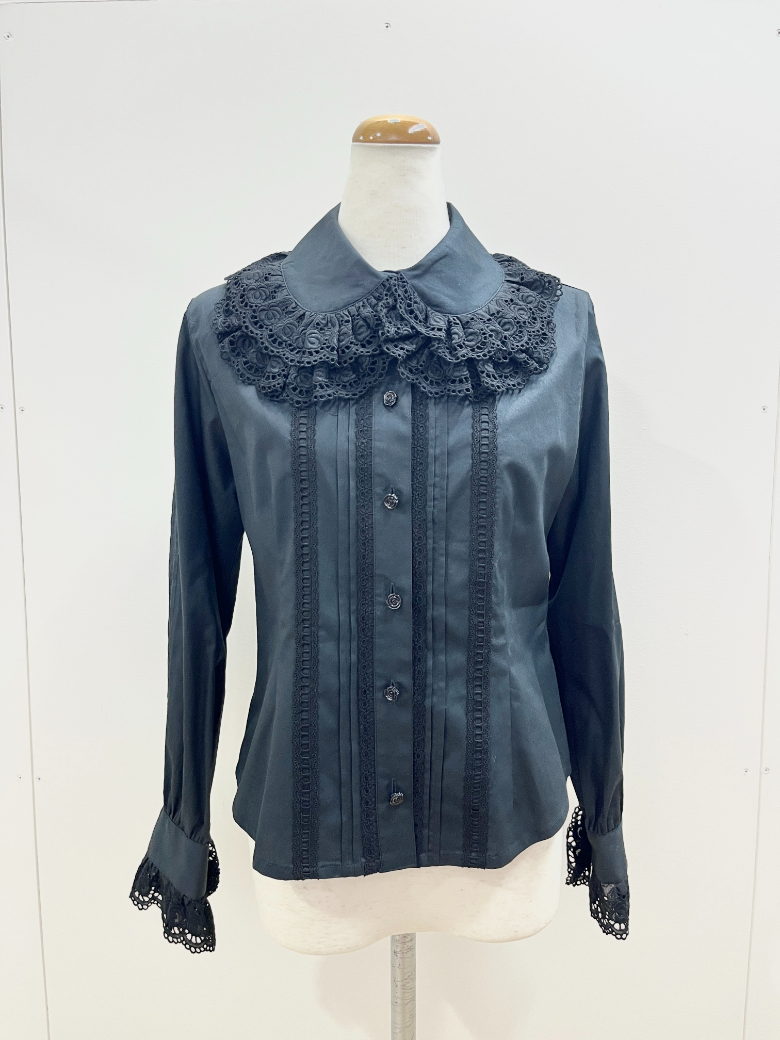 BABY,THE STARS SHINE BRIGHT 2重衿袖ピンタックブラウス - BELSEL