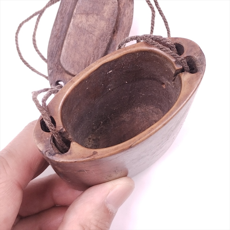 アンティーク 木製 刻み煙草入れJ 喫煙具 小物入れ | 骨董セミ