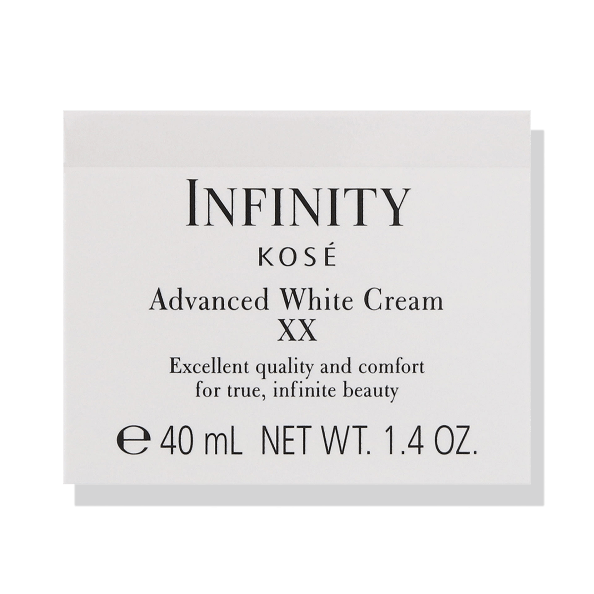 インフィニティ アドバンスト ホワイト クリーム XX