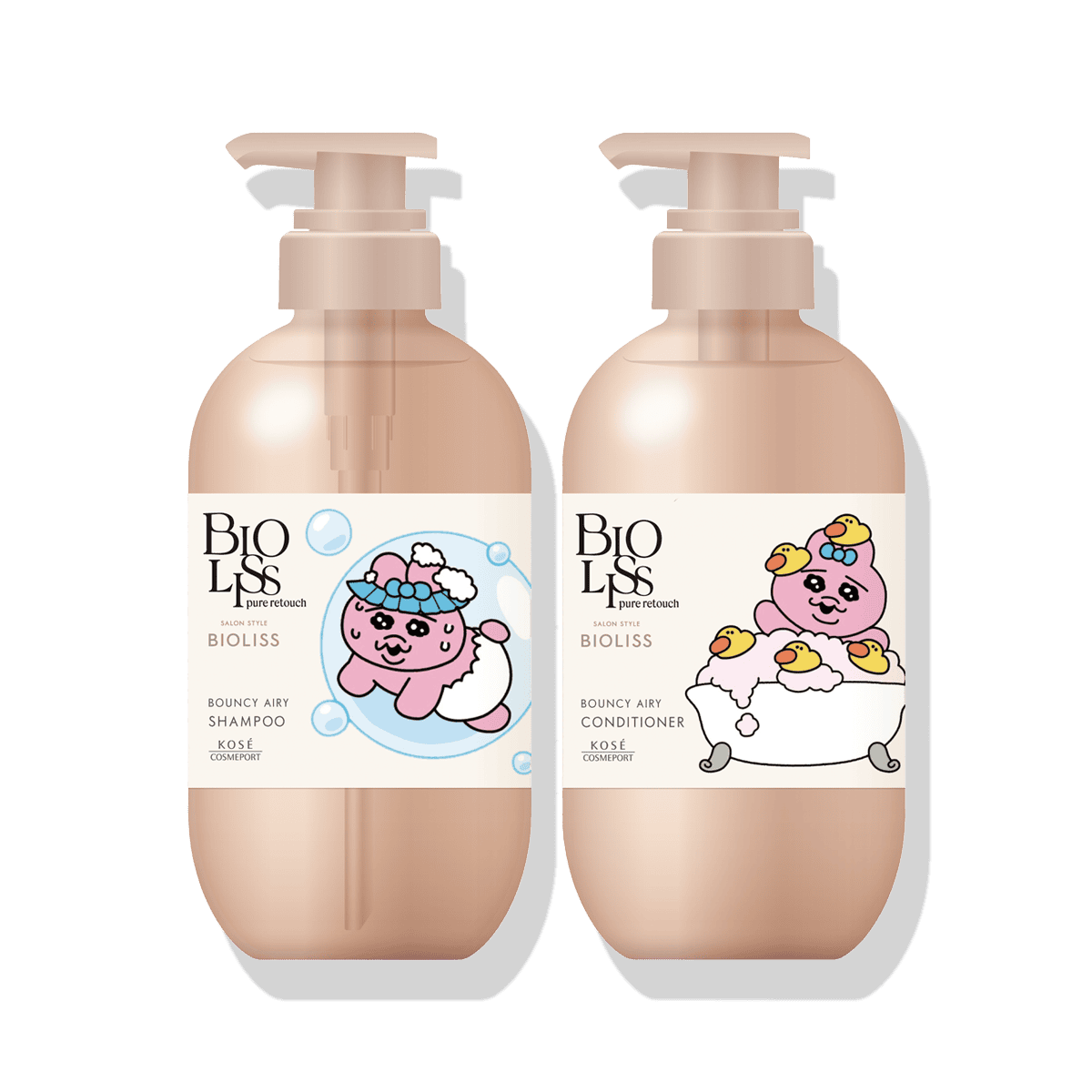 SS ビオリス ピュアレタッチ 限定デザイン ポンプペアセット ぺた