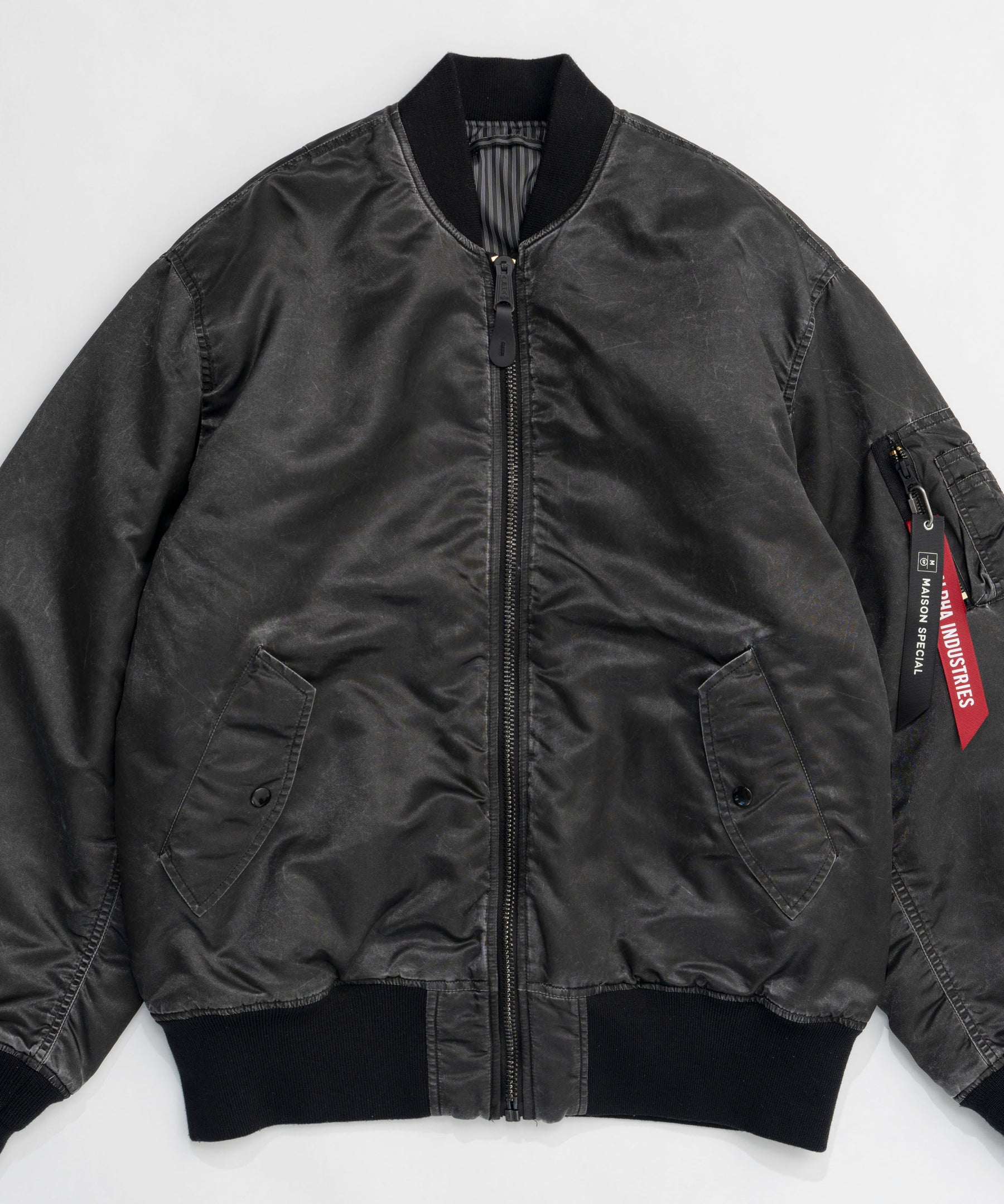 ALPHA x MAISON SPECIAL] MA-1 SCRATCH CORE SPEC