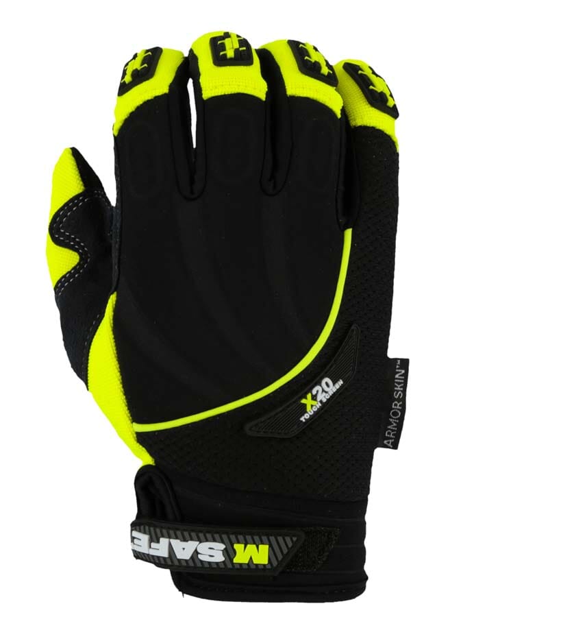 Armor Skin Touch Screen Mechanics Glove with Finger Guards