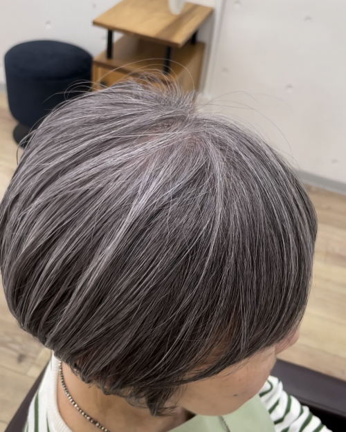 白髪率90％のカラーリング最適解