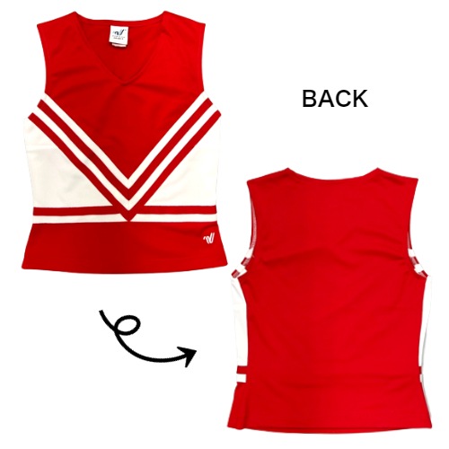 Varsity In Stock ポリエステルシェルトップ | Varsity Spirit Fashion