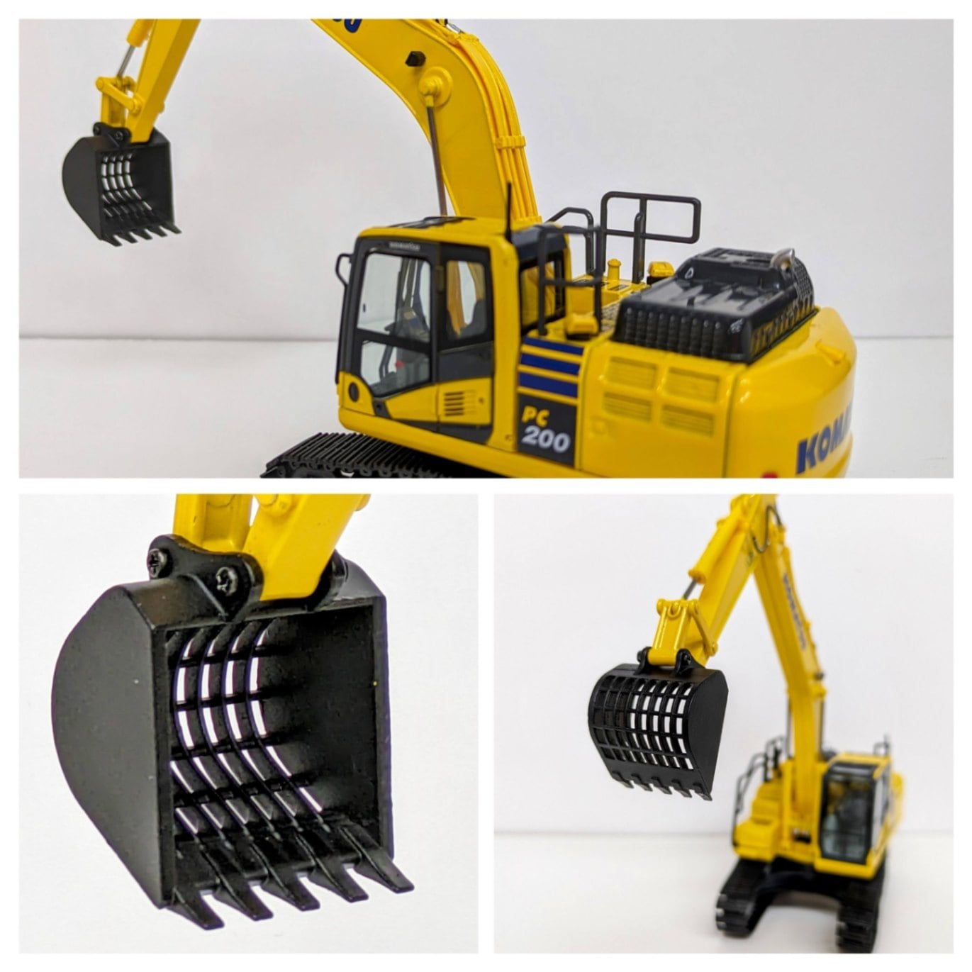 KOMATSU PC200-11 EXCAVATOR スケルトンバケット仕様 | ショベル