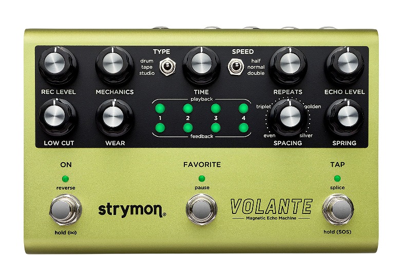 Strymon / VOLANTE ディレイ マグネティック・エコーマシン ストライ