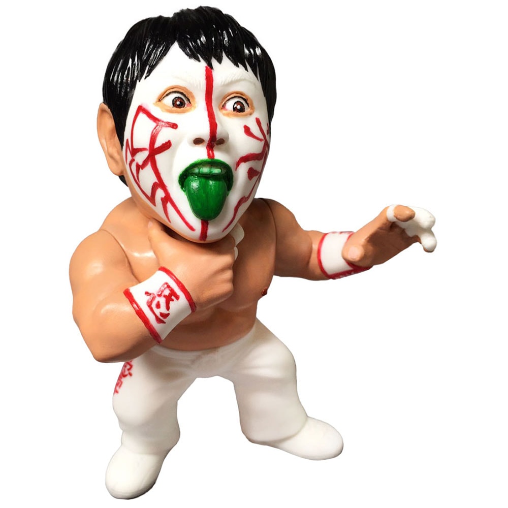 16dソフビコレクション016 グレート・ムタ [90年代 白ペイント