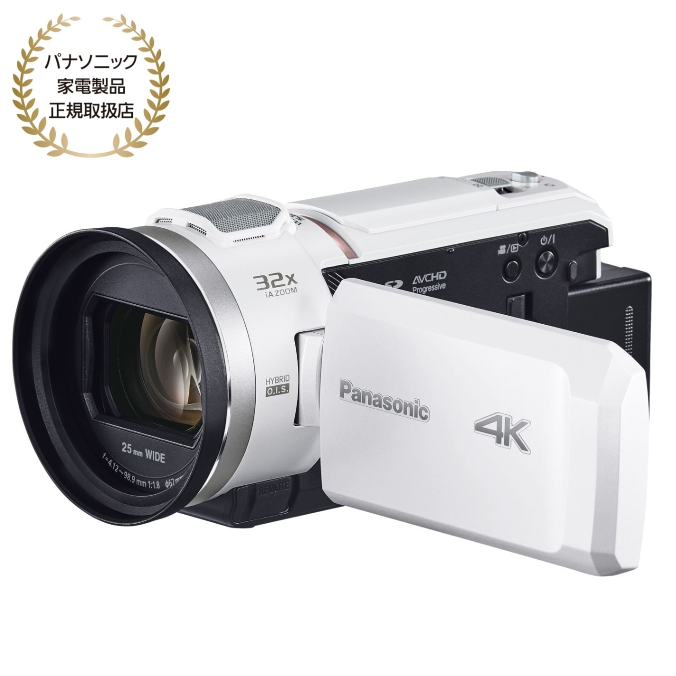 Panasonic HC-VX3 レザーブラック（HC-VX3-K）デジタル4Kビデオカメラ