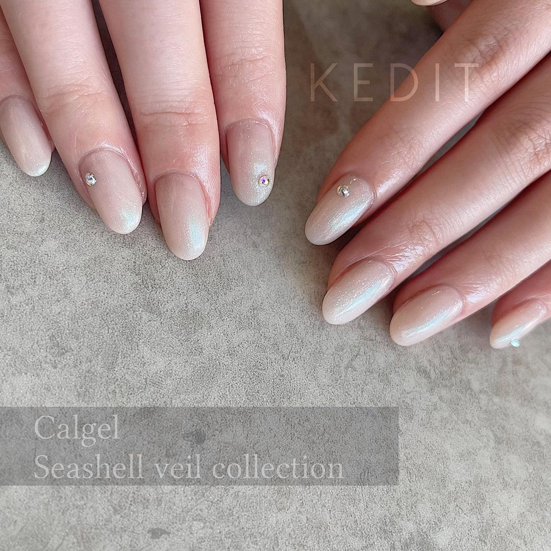 カラーカルジェルプラス アート グリッター ホワイトシルバー1.5g