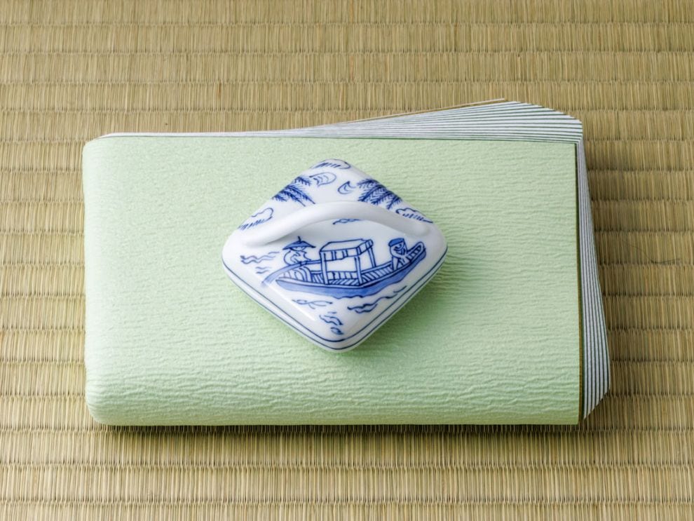 染付 隅田川香合 | カタログ・パンフレット 掲載品,春カタログ(No.226