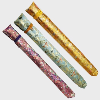 色柄指定不可】 錦笛袋 二本入り 中 | 篠笛,篠笛用品 通販なら和楽器