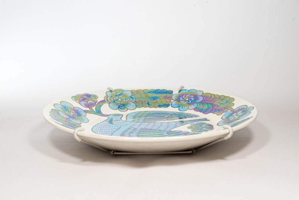 ARABIA Birger Kaipiainen Paratiisilintu（極楽鳥)アートプレート