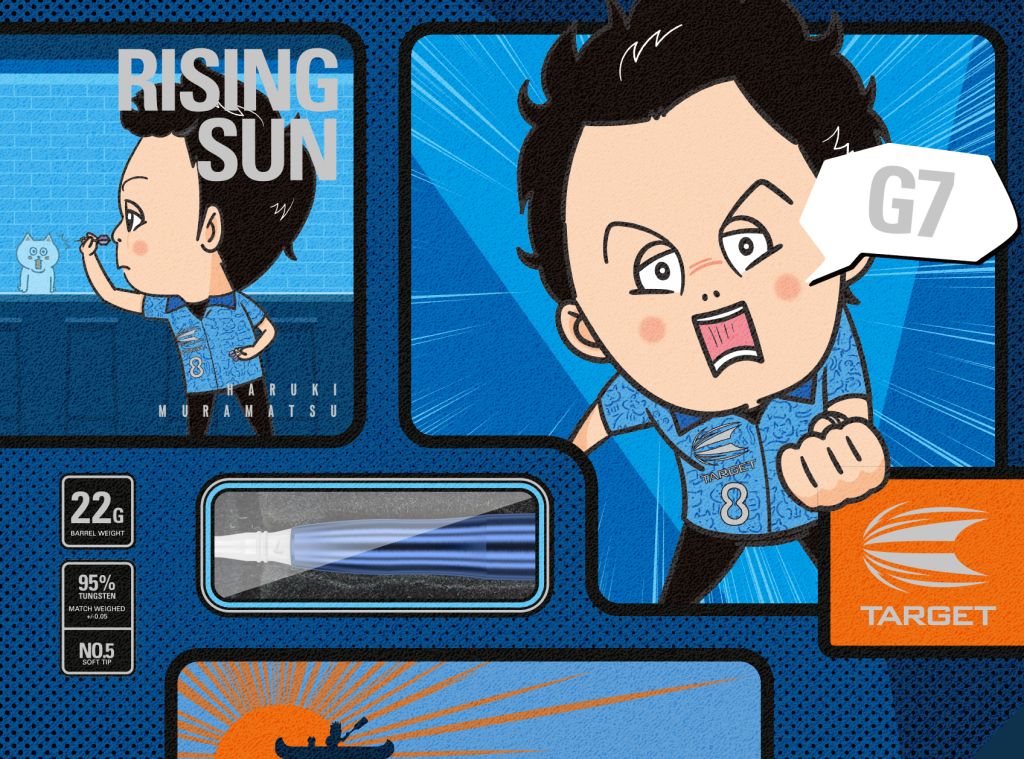 RISING SUN】G7 NO GROOVE 95% 22G No.5