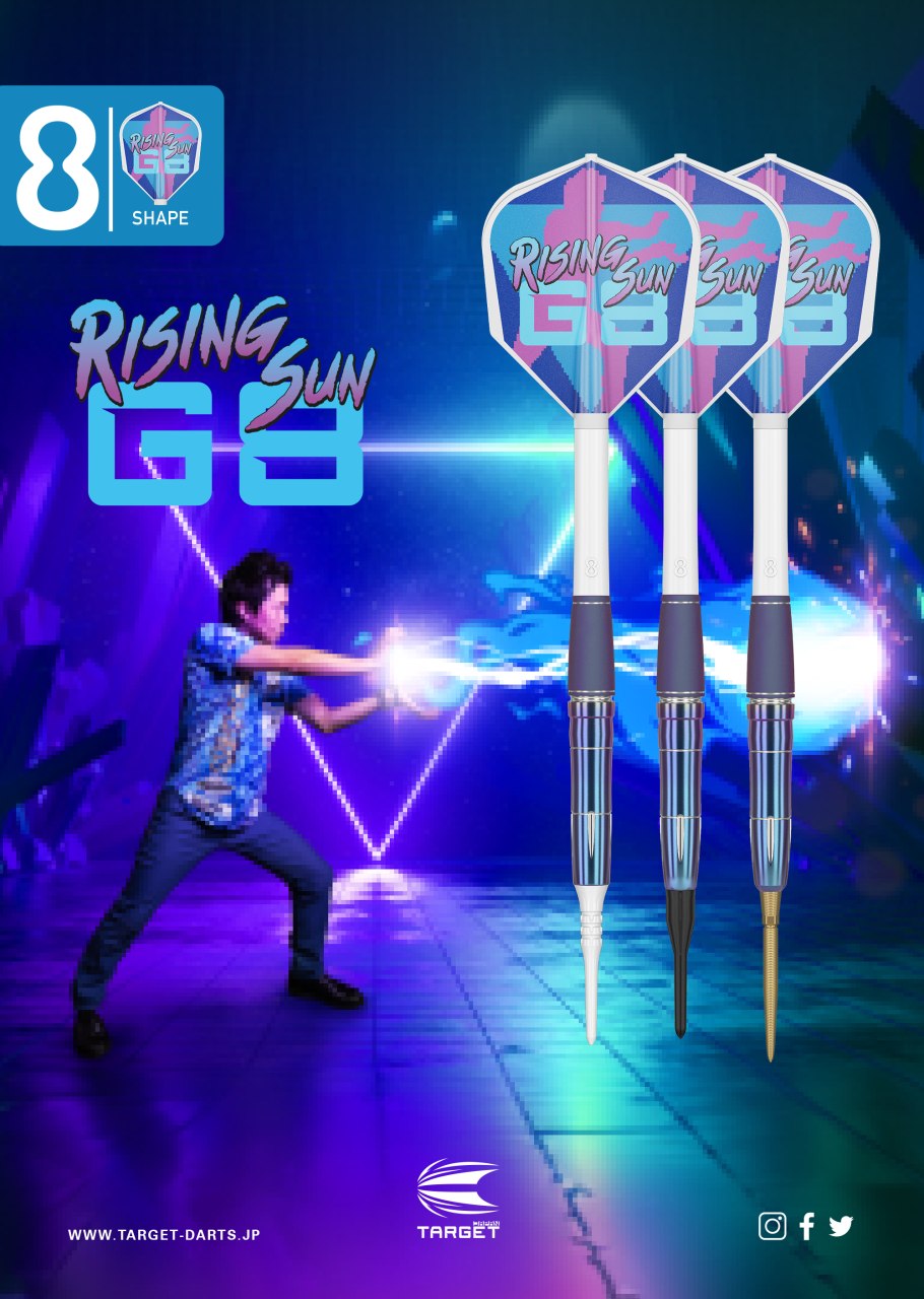 RISING SUN】G8 90% 22g SLEEK - HARUKI MURAMATSU
