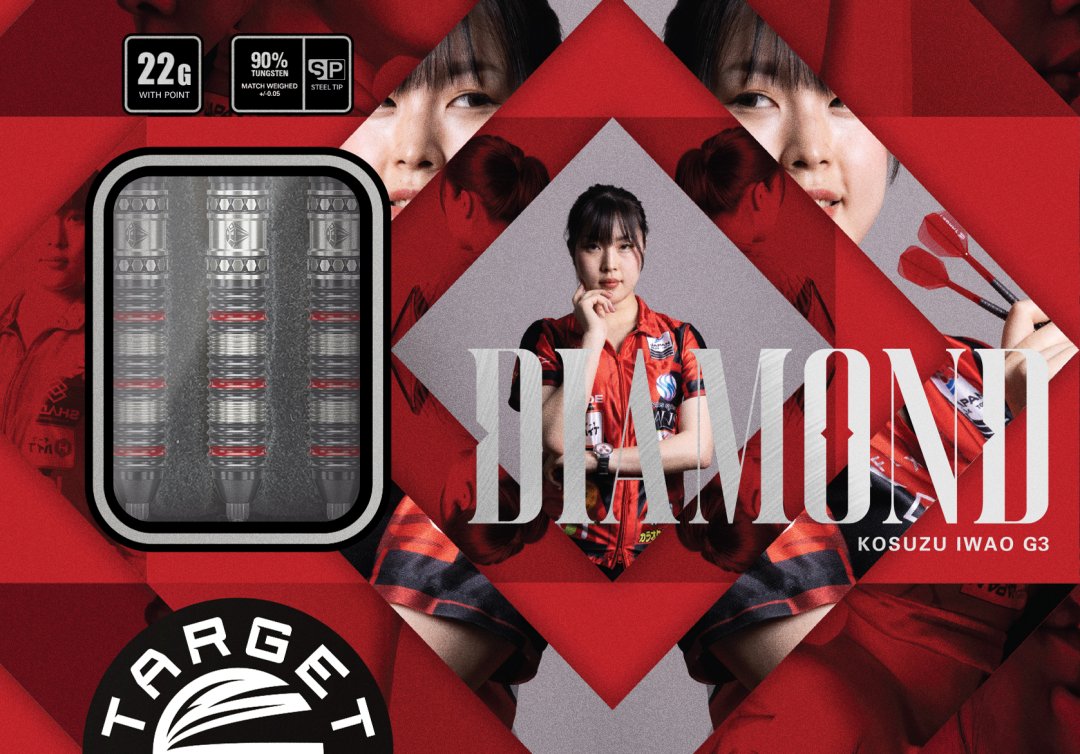 PRIME SERIES】DIAMOND G3 22g SWISS POINT STEEL - KOSUZU IWAO