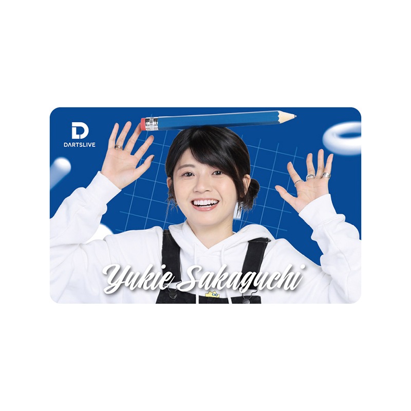 ダーツライブカード ダーツライブプレイヤーグッズ 第五弾 坂口優希恵