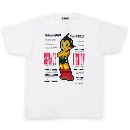 14営業日以内に発送】アトム Tシャツ メカニック2003(ホワイト