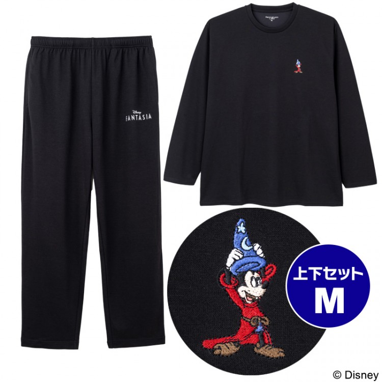 上下セット／Lサイズ MOOMIN リトルミイ・ニョロニョロの刺繍入り疲労