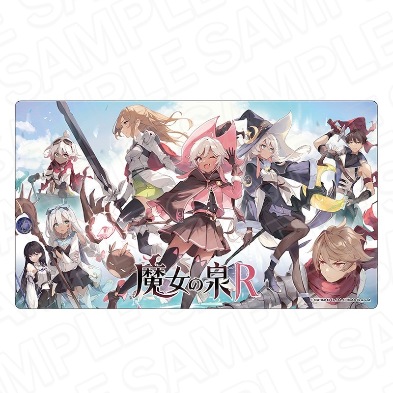 魔女の泉R ラバーデスクマット【2024年10月中旬～11月上旬以降順次