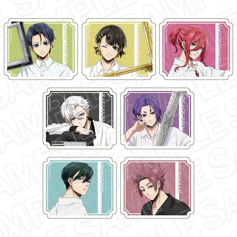 TVアニメ『ブルーロック』 クリアカード(ブラインド) Frame ver