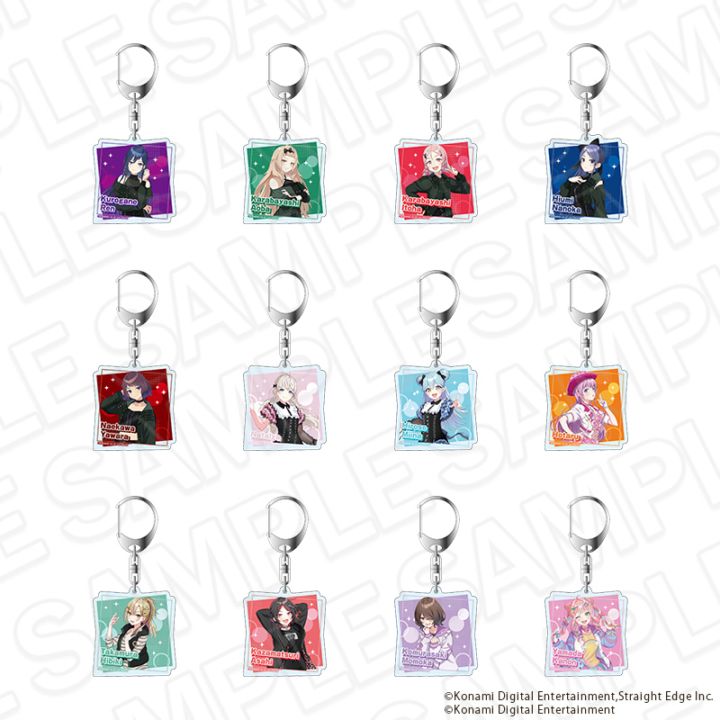 事後通販】シャインポスト ホログラムアクリルキーホルダー(ランダム