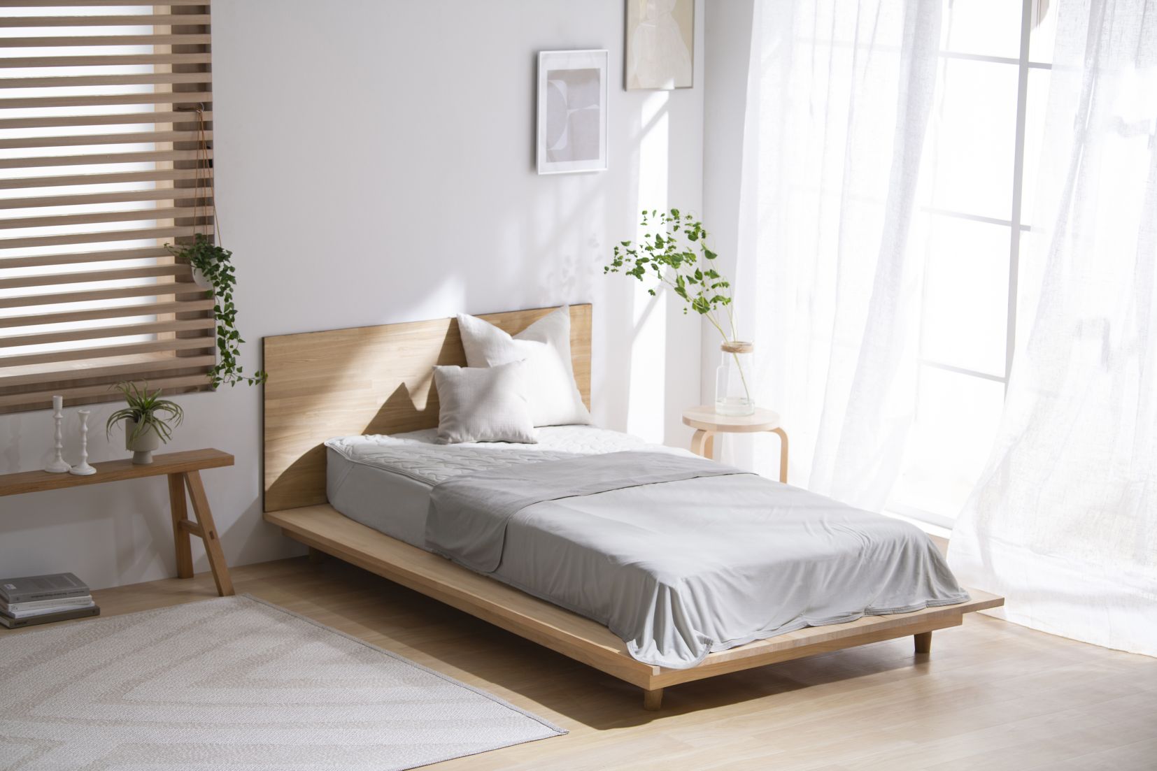 暑さ対策】アイリスオーヤマ 冷感敷きパッドSD ライトグレージュ BSP