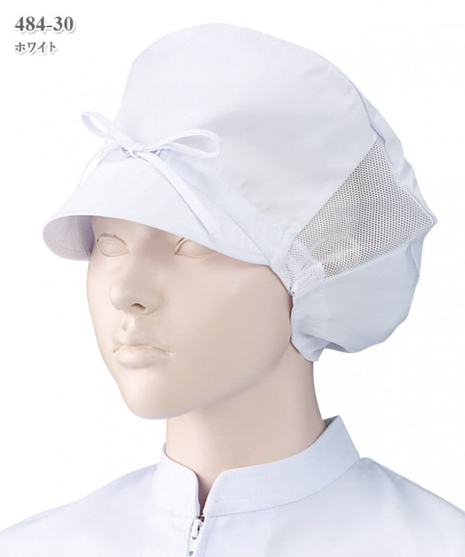 女子帽子（後メッシュ付）[2枚入][KAZEN製品] 482｜THS-白衣通販・販売