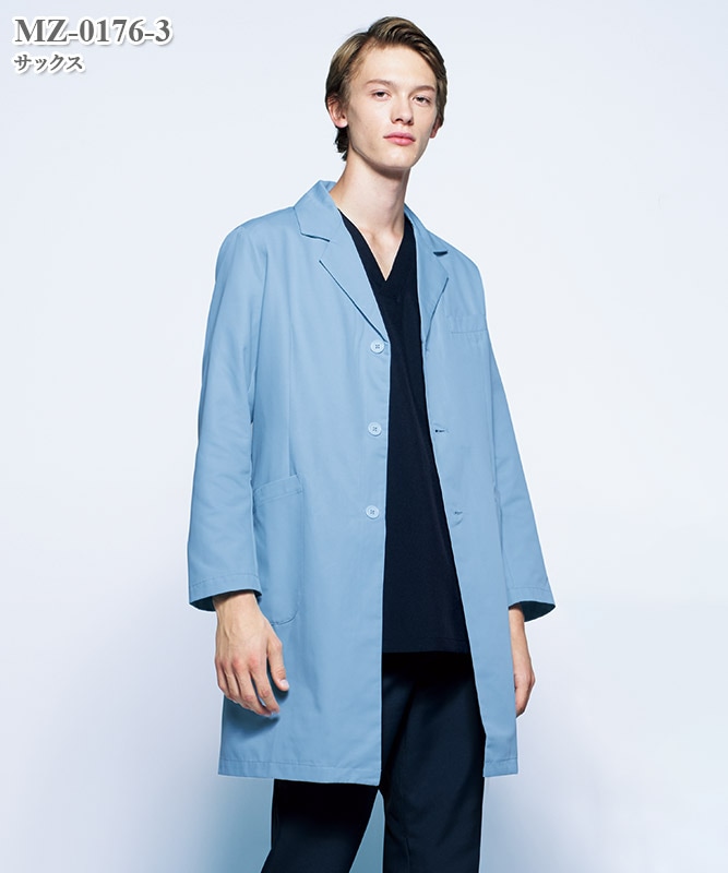 ミズノ男子白衣ドクターコート長袖[チトセ製品] MZ-0176｜THS-白衣通販