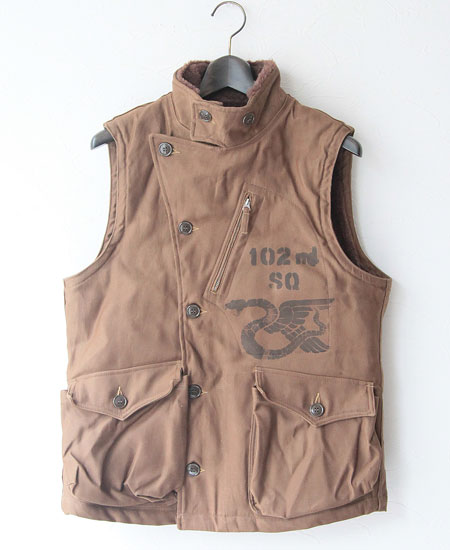 FREEWHEELERS フリーホイーラーズ WINTER AVIATOR'S VEST 